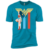 T-Shirts Turquoise / YXS Powerful Princess Boys Premium T-Shirt