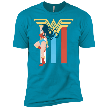 T-Shirts Turquoise / YXS Powerful Princess Boys Premium T-Shirt