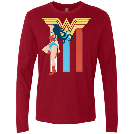 T-Shirts Cardinal / Small Powerful Princess Men's Premium Long Sleeve