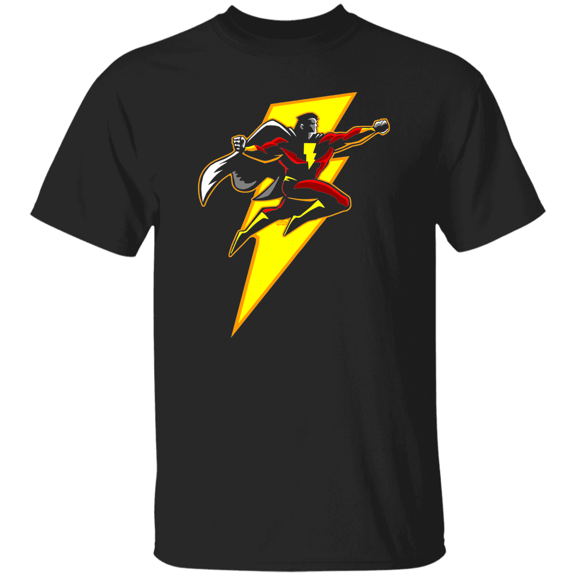 T-Shirts Black / S Powerhero T-Shirt