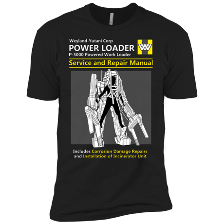T-Shirts Black / YXS POWERLOADER SERVICE AND REPAIR MANUAL Boys Premium T-Shirt