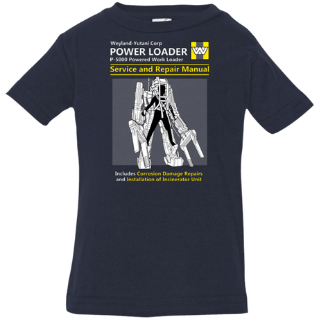 T-Shirts Navy / 6 Months POWERLOADER SERVICE AND REPAIR MANUAL Infant Premium T-Shirt
