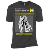 T-Shirts Heavy Metal / X-Small POWERLOADER SERVICE AND REPAIR MANUAL Men's Premium T-Shirt