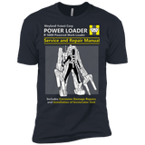 T-Shirts Indigo / X-Small POWERLOADER SERVICE AND REPAIR MANUAL Men's Premium T-Shirt