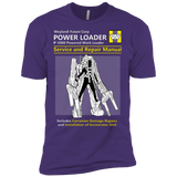 T-Shirts Purple / X-Small POWERLOADER SERVICE AND REPAIR MANUAL Men's Premium T-Shirt