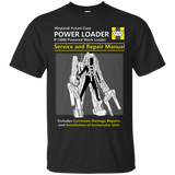 T-Shirts Black / Small POWERLOADER SERVICE AND REPAIR MANUAL T-Shirt