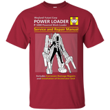 T-Shirts Cardinal / Small POWERLOADER SERVICE AND REPAIR MANUAL T-Shirt