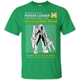 T-Shirts Irish Green / Small POWERLOADER SERVICE AND REPAIR MANUAL T-Shirt