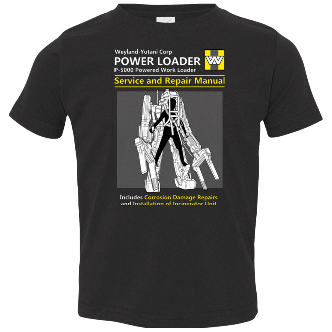 T-Shirts Black / 2T POWERLOADER SERVICE AND REPAIR MANUAL Toddler Premium T-Shirt