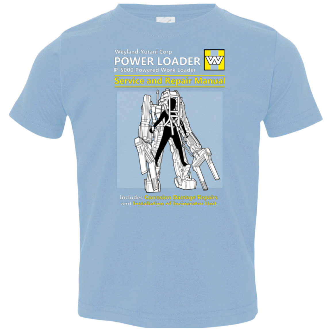 T-Shirts Light Blue / 2T POWERLOADER SERVICE AND REPAIR MANUAL Toddler Premium T-Shirt