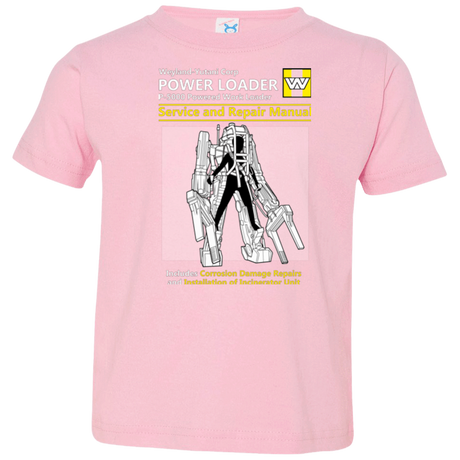 T-Shirts Pink / 2T POWERLOADER SERVICE AND REPAIR MANUAL Toddler Premium T-Shirt