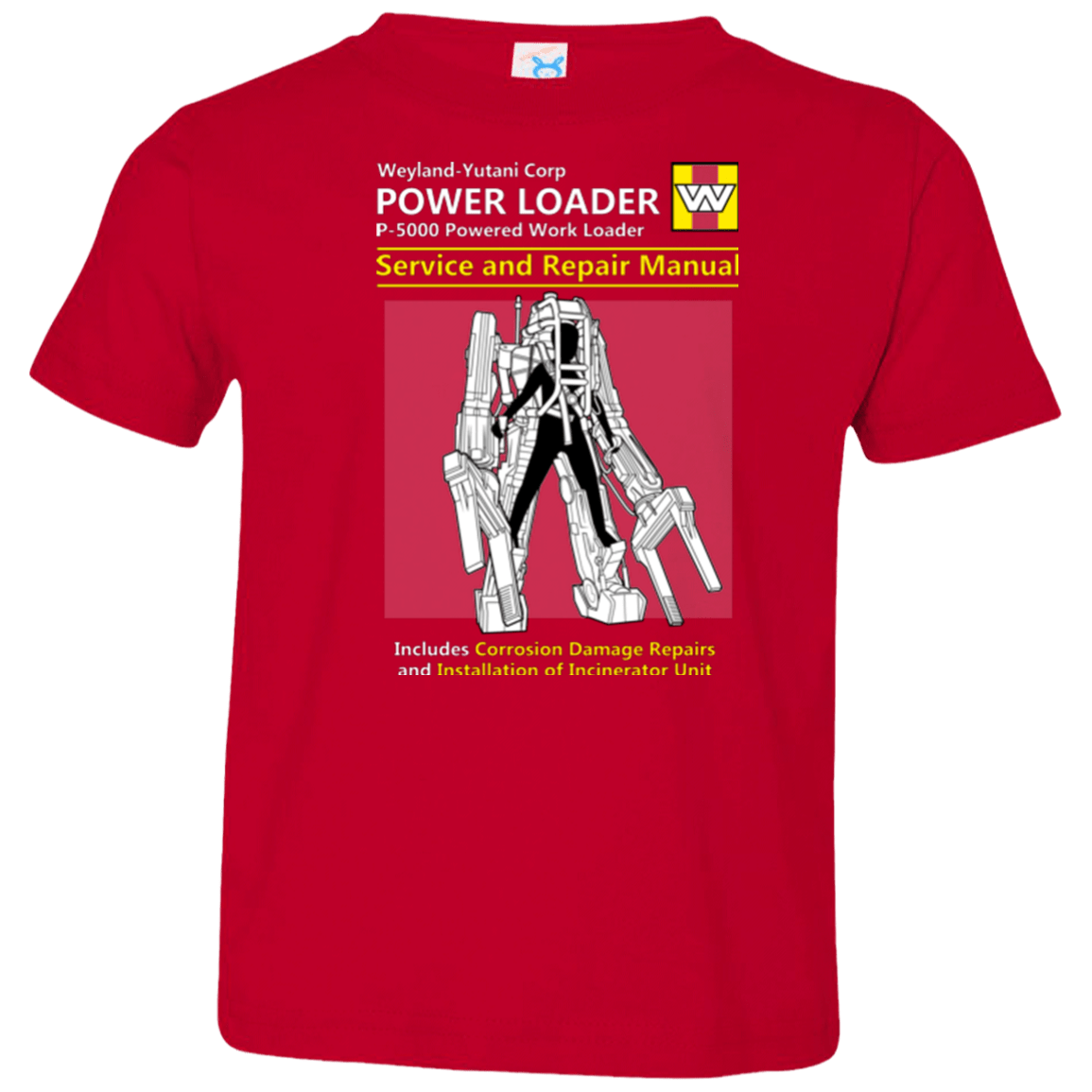 T-Shirts Red / 2T POWERLOADER SERVICE AND REPAIR MANUAL Toddler Premium T-Shirt