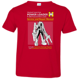 T-Shirts Red / 2T POWERLOADER SERVICE AND REPAIR MANUAL Toddler Premium T-Shirt