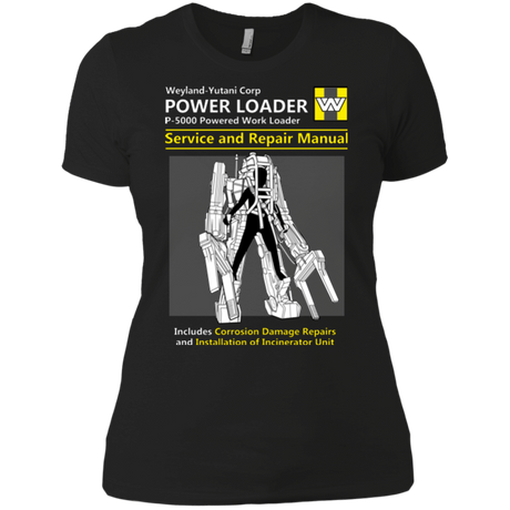 T-Shirts Black / X-Small POWERLOADER SERVICE AND REPAIR MANUAL Women's Premium T-Shirt