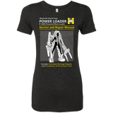 T-Shirts Vintage Black / Small POWERLOADER SERVICE AND REPAIR MANUAL Women's Triblend T-Shirt