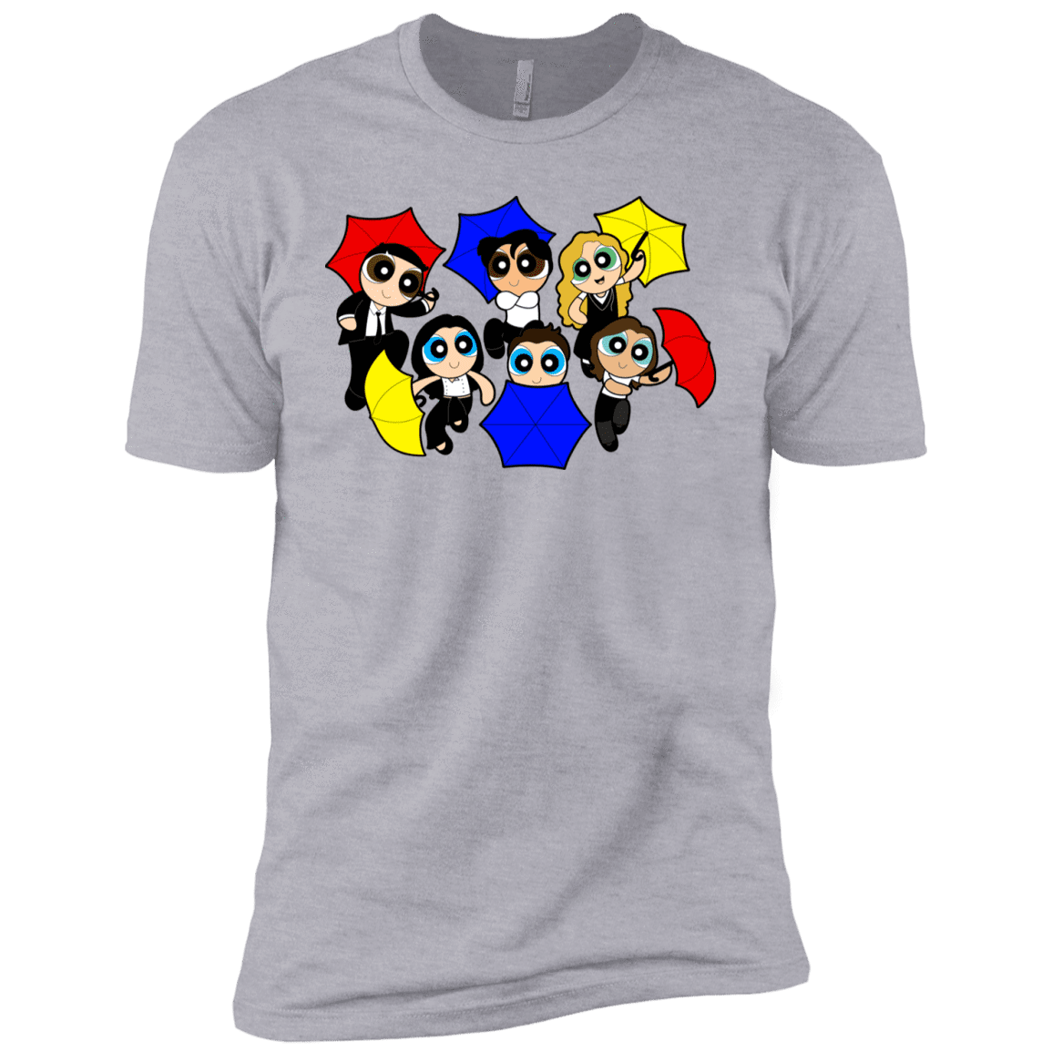 T-Shirts Heather Grey / YXS Powerpuff Friends Boys Premium T-Shirt