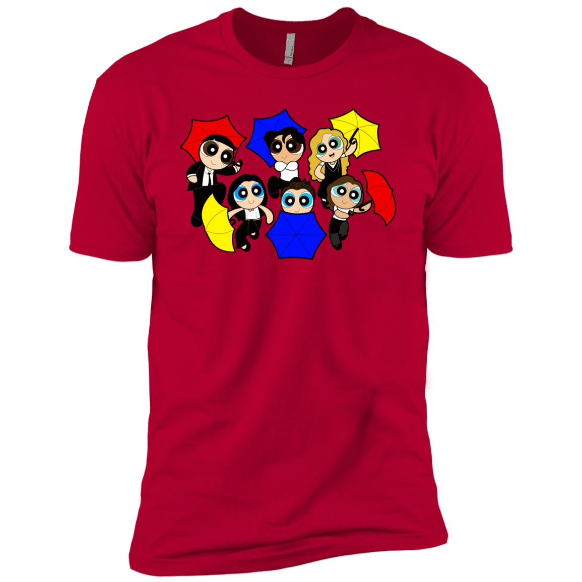 T-Shirts Red / YXS Powerpuff Friends Boys Premium T-Shirt