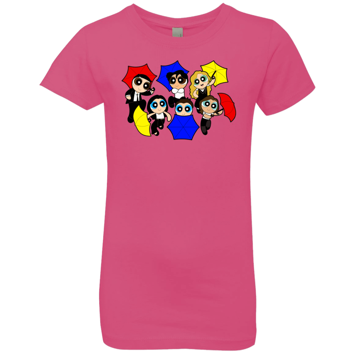 T-Shirts Hot Pink / YXS Powerpuff Friends Girls Premium T-Shirt