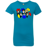 T-Shirts Turquoise / YXS Powerpuff Friends Girls Premium T-Shirt