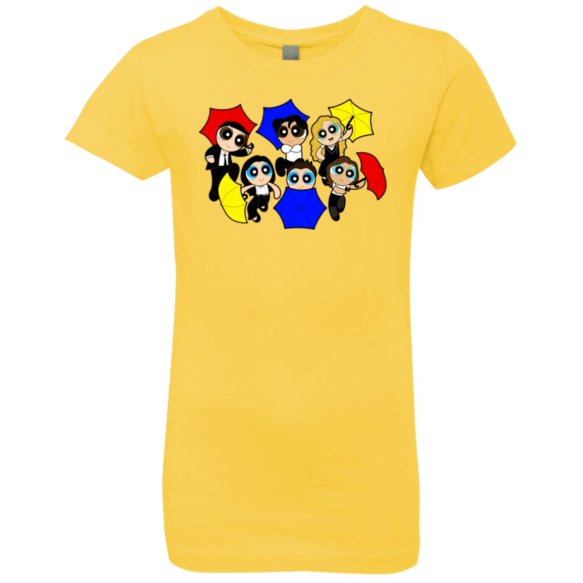 T-Shirts Vibrant Yellow / YXS Powerpuff Friends Girls Premium T-Shirt