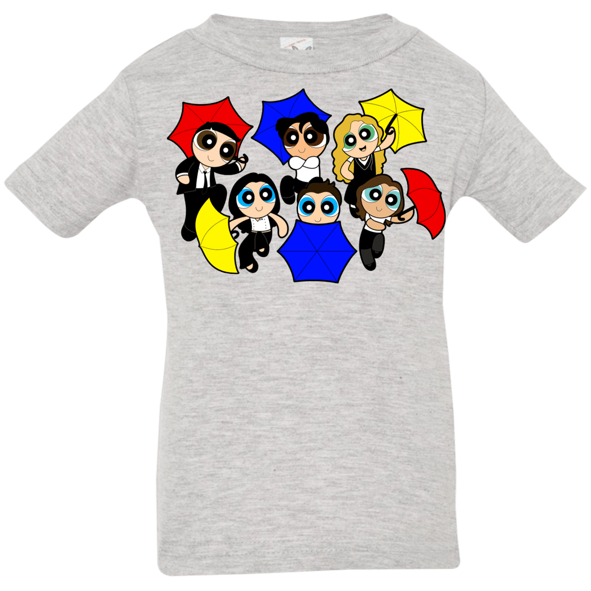 T-Shirts Heather Grey / 6 Months Powerpuff Friends Infant Premium T-Shirt