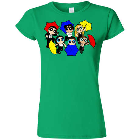 T-Shirts Irish Green / S Powerpuff Friends Junior Slimmer-Fit T-Shirt