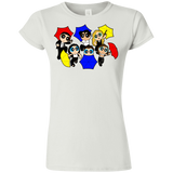T-Shirts White / S Powerpuff Friends Junior Slimmer-Fit T-Shirt