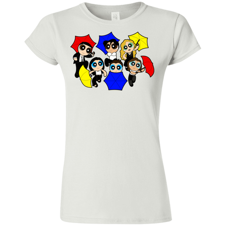 T-Shirts White / S Powerpuff Friends Junior Slimmer-Fit T-Shirt