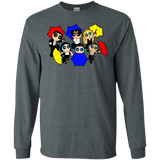 T-Shirts Dark Heather / S Powerpuff Friends Men's Long Sleeve T-Shirt