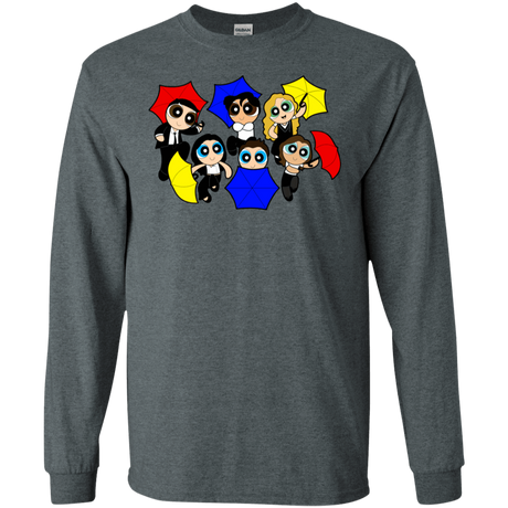 T-Shirts Dark Heather / S Powerpuff Friends Men's Long Sleeve T-Shirt