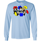 T-Shirts Light Blue / S Powerpuff Friends Men's Long Sleeve T-Shirt