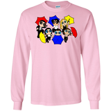 T-Shirts Light Pink / S Powerpuff Friends Men's Long Sleeve T-Shirt