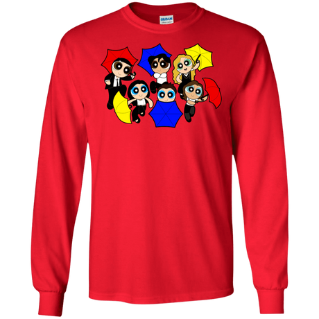 T-Shirts Red / S Powerpuff Friends Men's Long Sleeve T-Shirt