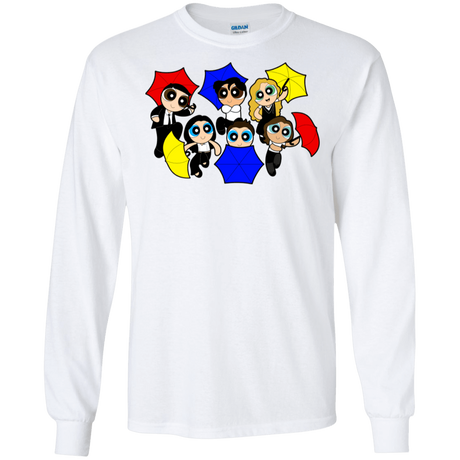 T-Shirts White / S Powerpuff Friends Men's Long Sleeve T-Shirt