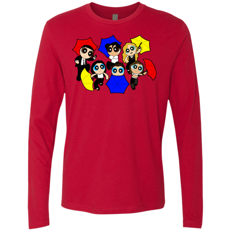 T-Shirts Red / S Powerpuff Friends Men's Premium Long Sleeve