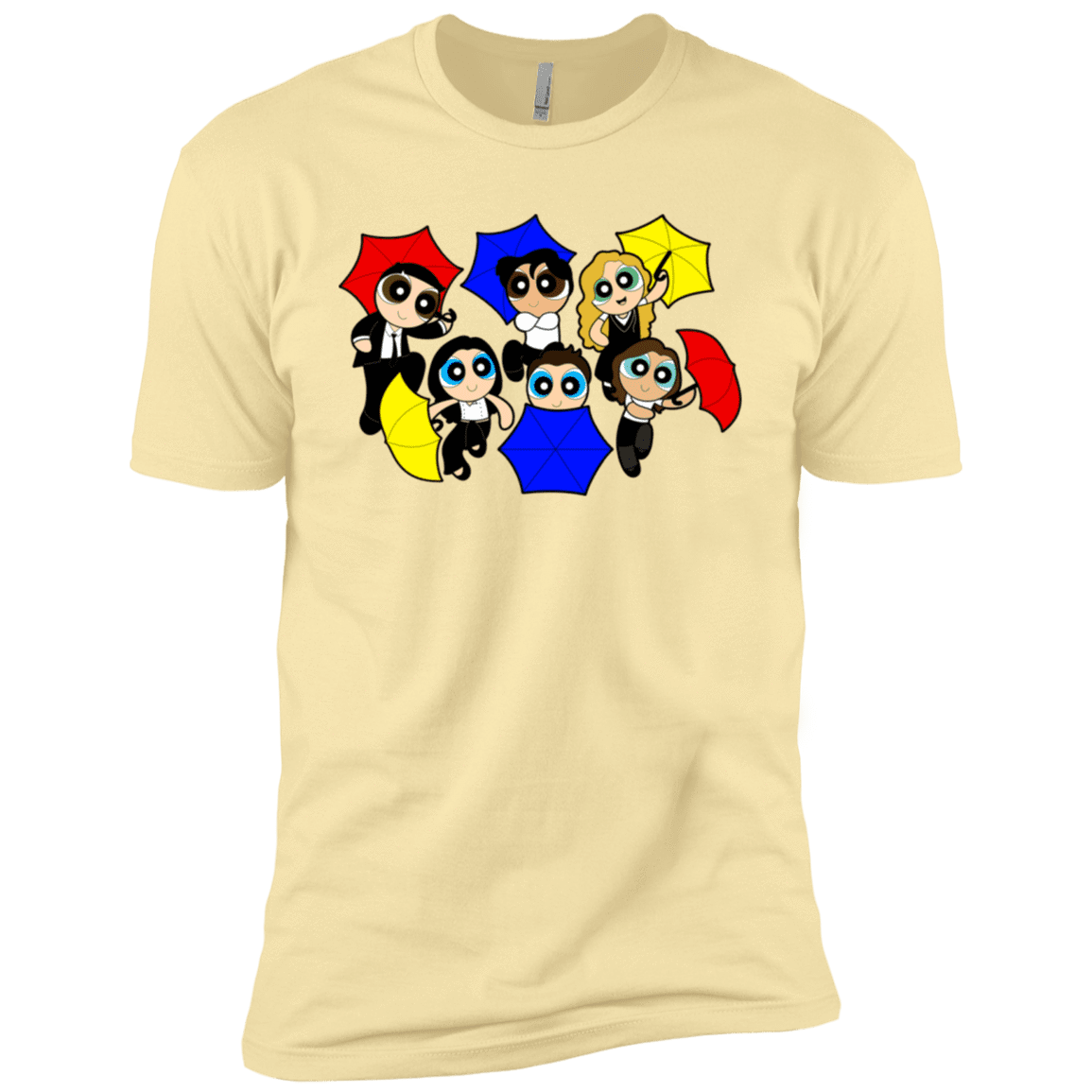 T-Shirts Banana Cream / X-Small Powerpuff Friends Men's Premium T-Shirt