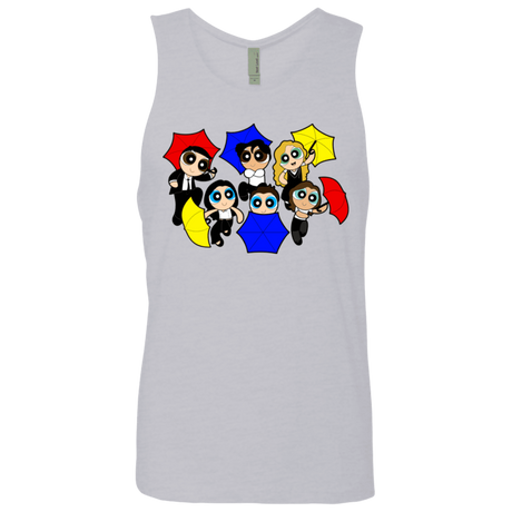 T-Shirts Heather Grey / S Powerpuff Friends Men's Premium Tank Top