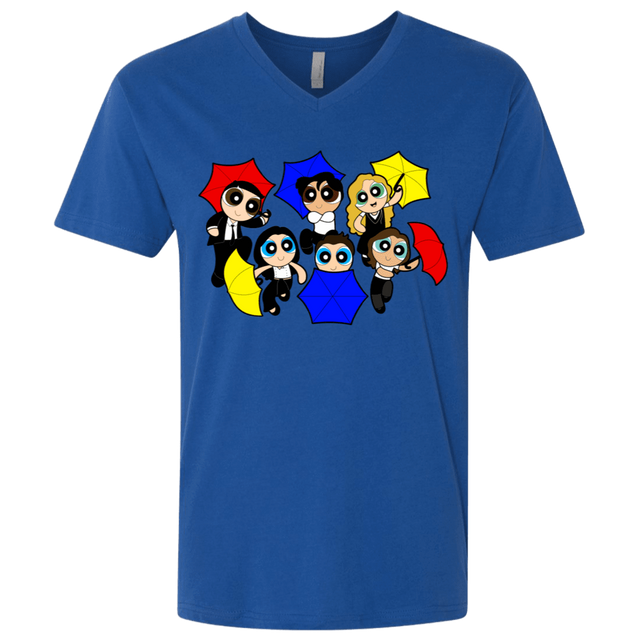 T-Shirts Royal / X-Small Powerpuff Friends Men's Premium V-Neck