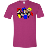 T-Shirts Antique Heliconia / S Powerpuff Friends Men's Semi-Fitted Softstyle