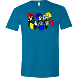 T-Shirts Antique Sapphire / S Powerpuff Friends Men's Semi-Fitted Softstyle