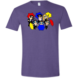T-Shirts Heather Purple / S Powerpuff Friends Men's Semi-Fitted Softstyle