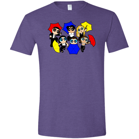 T-Shirts Heather Purple / S Powerpuff Friends Men's Semi-Fitted Softstyle