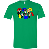 T-Shirts Irish Green / S Powerpuff Friends Men's Semi-Fitted Softstyle