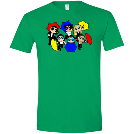 T-Shirts Irish Green / S Powerpuff Friends Men's Semi-Fitted Softstyle