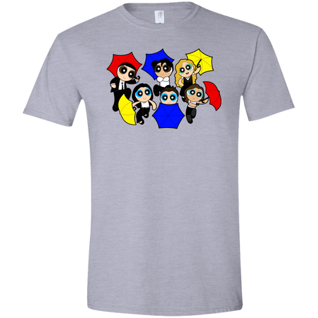 T-Shirts Sport Grey / X-Small Powerpuff Friends Men's Semi-Fitted Softstyle