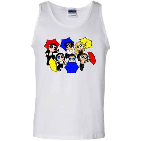 T-Shirts White / S Powerpuff Friends Men's Tank Top