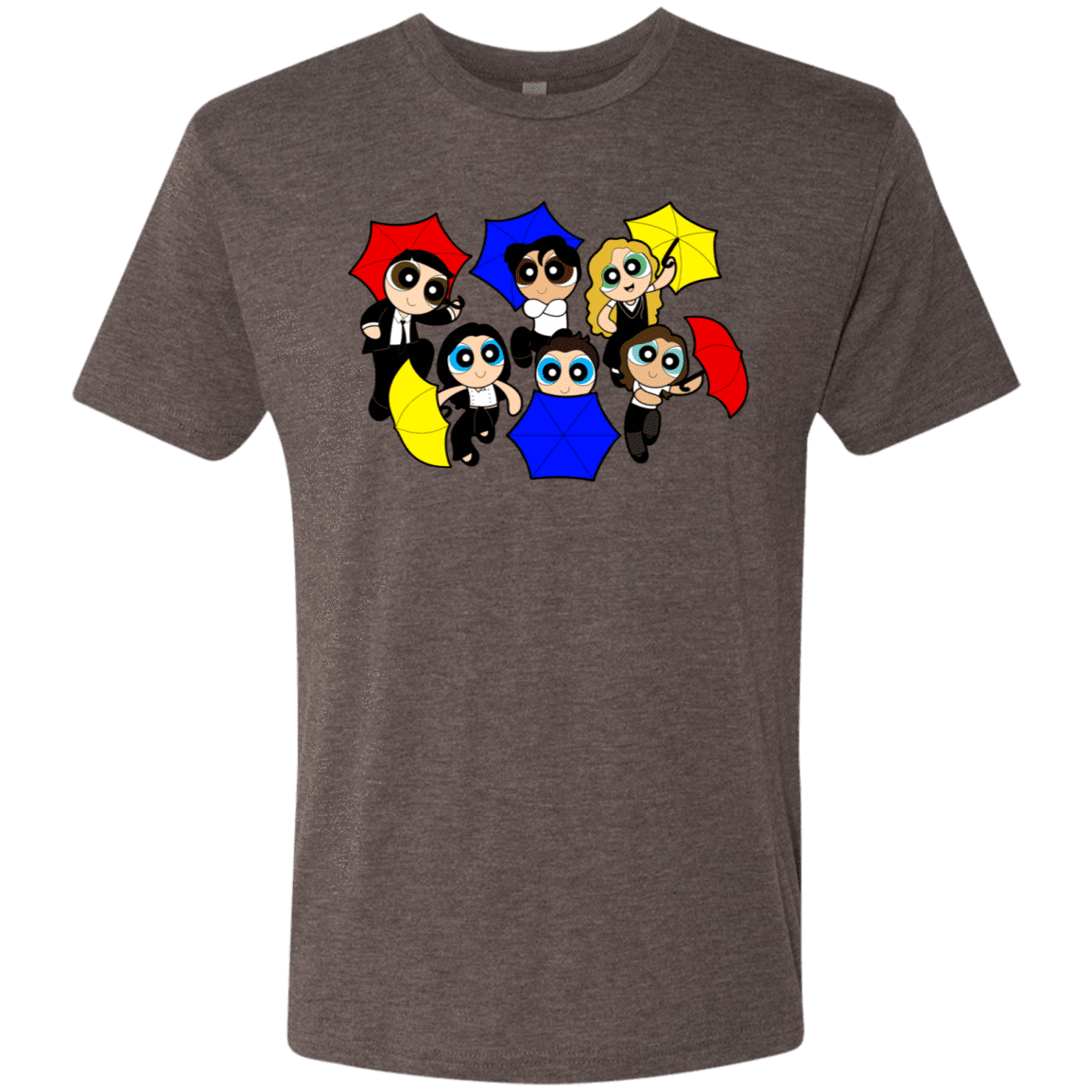 T-Shirts Macchiato / S Powerpuff Friends Men's Triblend T-Shirt