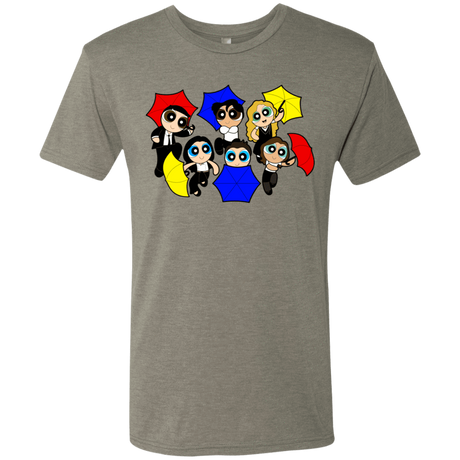 T-Shirts Venetian Grey / S Powerpuff Friends Men's Triblend T-Shirt