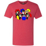 T-Shirts Vintage Red / S Powerpuff Friends Men's Triblend T-Shirt