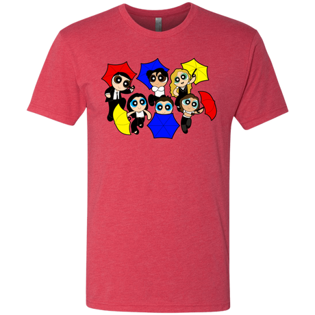 T-Shirts Vintage Red / S Powerpuff Friends Men's Triblend T-Shirt